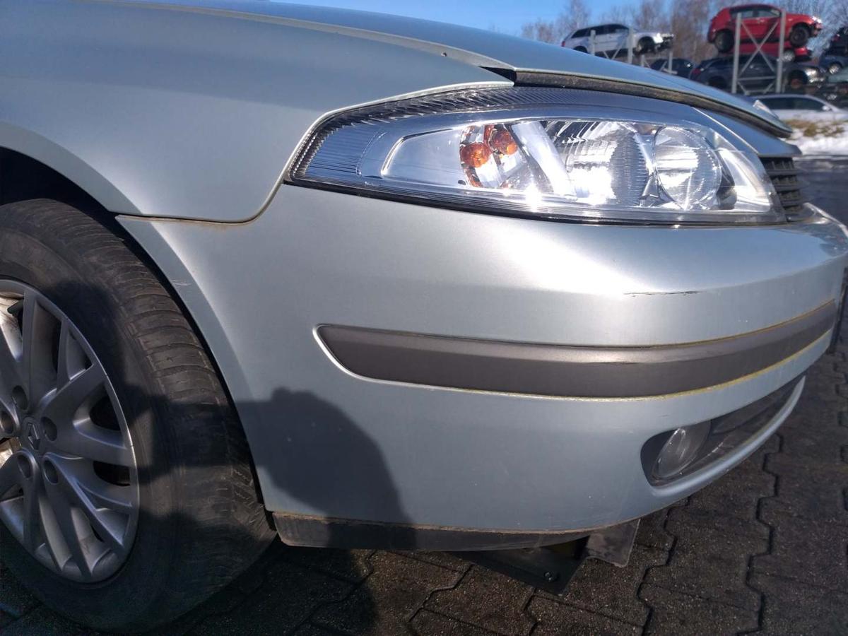 Renault Laguna 2 original Sto&szlig;stange Stossf&auml;nger vorn TEB64 Silber Bj.2002
